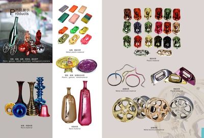 深藍納米噴鍍 金銀鉻層，一噴即成，文化用品的革新之選